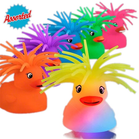 Endless Games Flashing Crazy Hair Puffer Duck, 6PK EN3335647